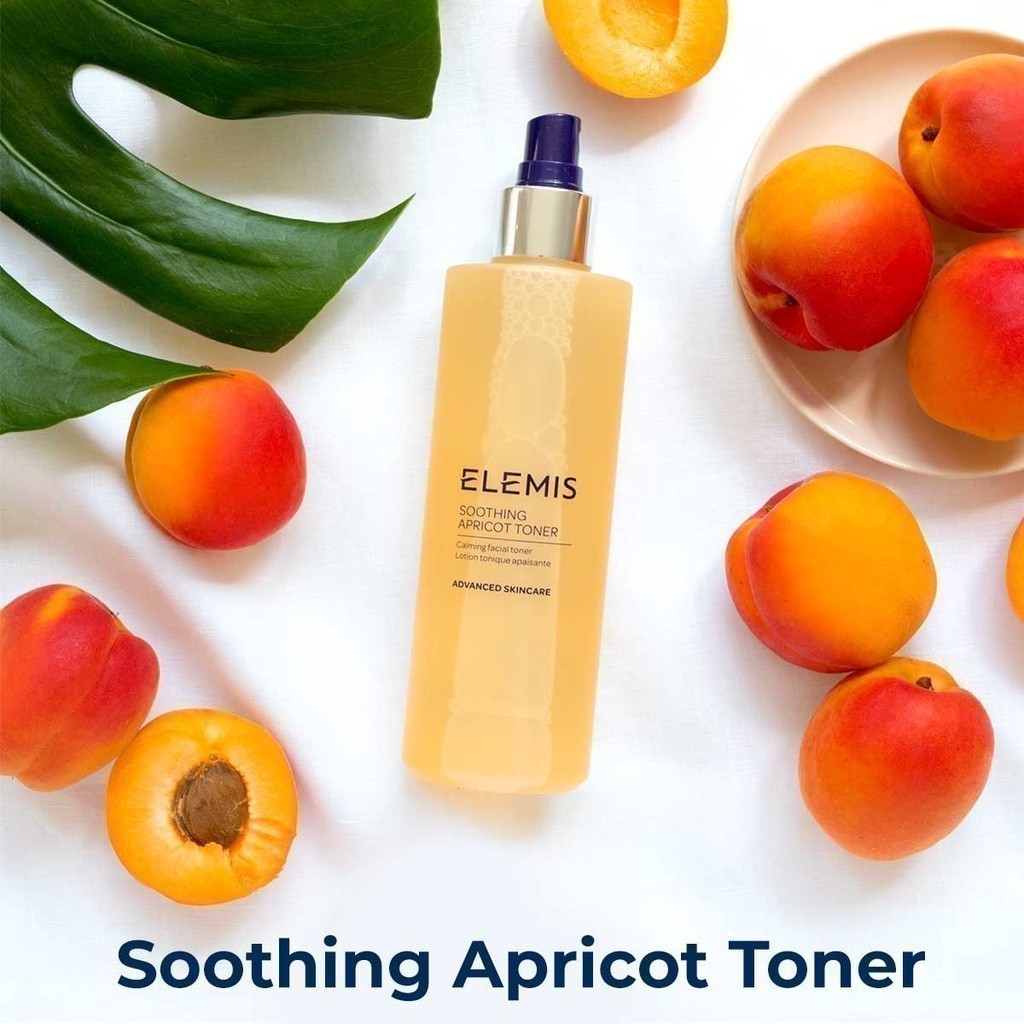 Elemis Soothing Apricot Toner 200 ml. เอเลมิส ซูทติ้ง แอพพริคอท โทนเนอร์ (ปลอบประโลมผิว , ผิวสดชื่น) - รูปที่ 2
