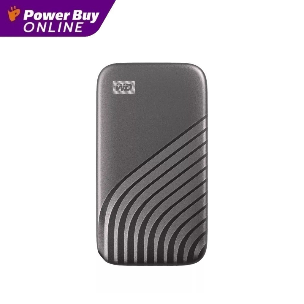 WD ฮาร์ดดิสพกพา (1TB) รุ่น MY PASSPORT SSD WDBAGF0010BGY-WESN