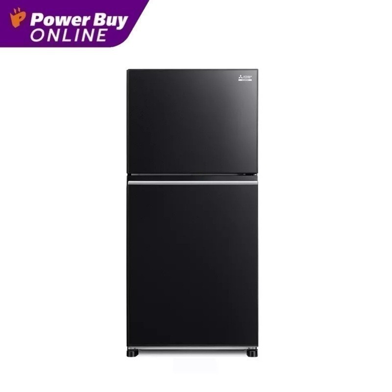 MITSUBISHI ELECTRIC ตู้เย็น 2 ประตู Inverter (12.2 คิว, สีดำประกาย) รุ่น MR-FX38ES-GBK