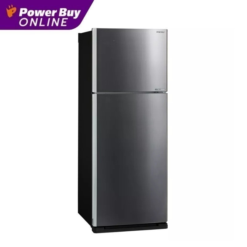 SHARP Grand Series ตู้เย็น 2 ประตู (13.3 คิว, สี Dark Silver) รุ่น SJ-X380T-DS