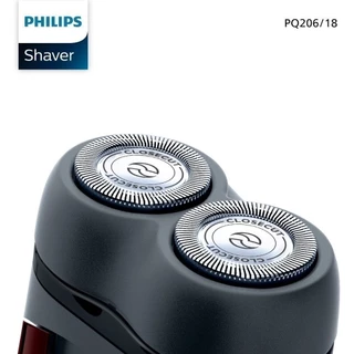Philips ฟิลิปส์ เครื่องโกนหนวดไฟฟ้า พกพา ใช้ได้ทั่วโลก รุ่น PQ206/18