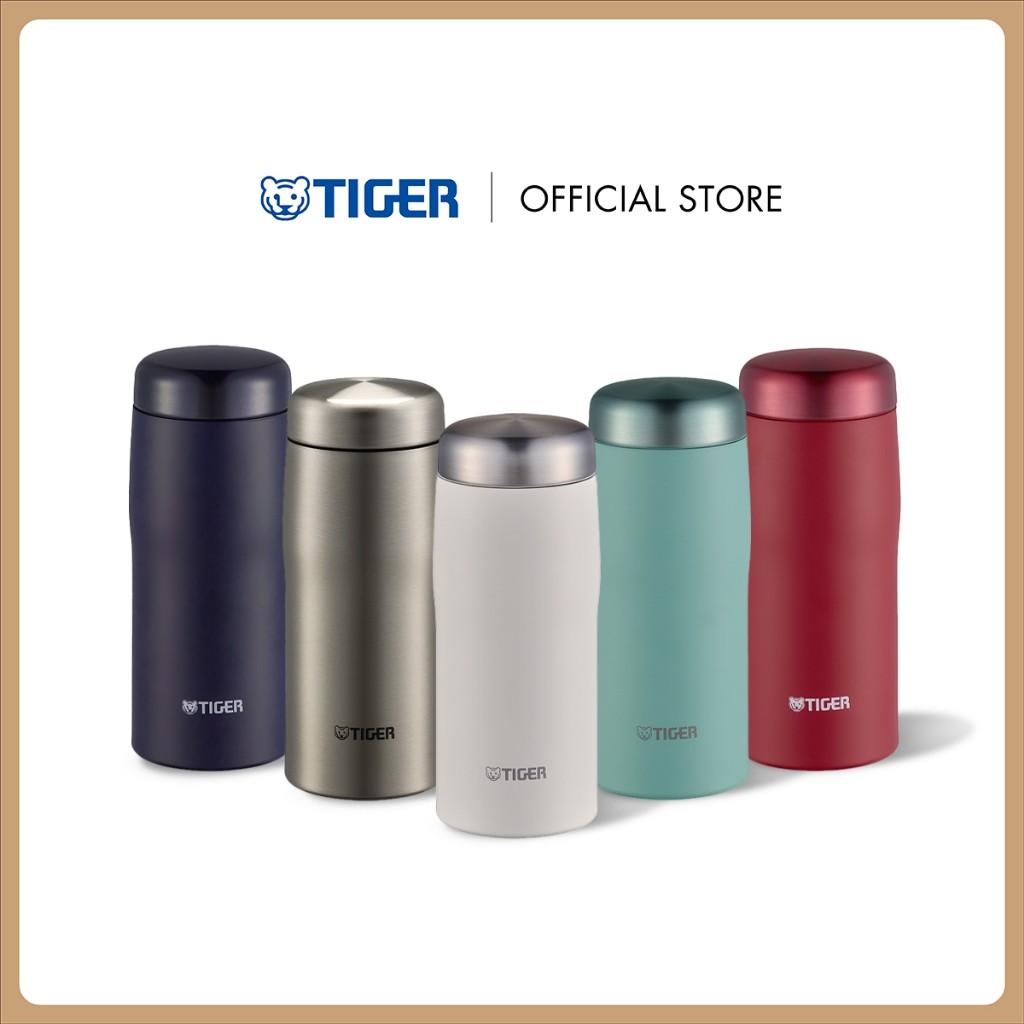 TIGER กระบอกสเตนเลสสุญญากาศฝาเกลียว 0.36ล.(MJF-A036)