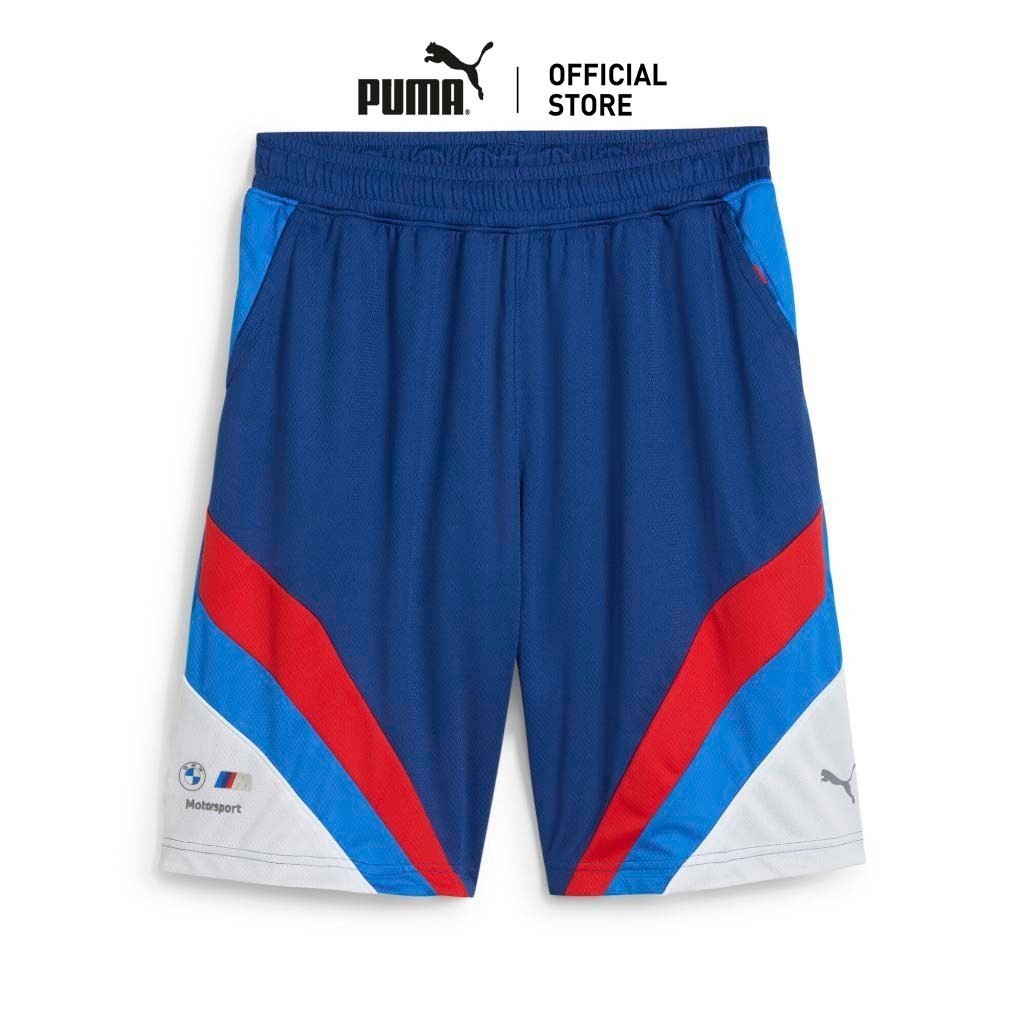 PUMA กางเกงขาสั้น BMW M Motorsport Lifestyle สำหรับผู้ชาย - 63053304