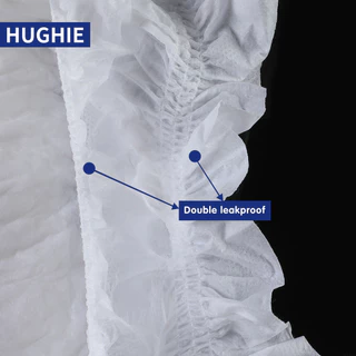 【ใช้ได้ทั้งชายแ】HUGHIE ผ้าอ้อมผู้ใหญ่ แบบแปะเทป ผ้าอ้อมบางเฉียบ ผ้าอ้อมผู้ใหญ กันรั่ว - M/L/XL (10 ชิ้น/1 Pack)