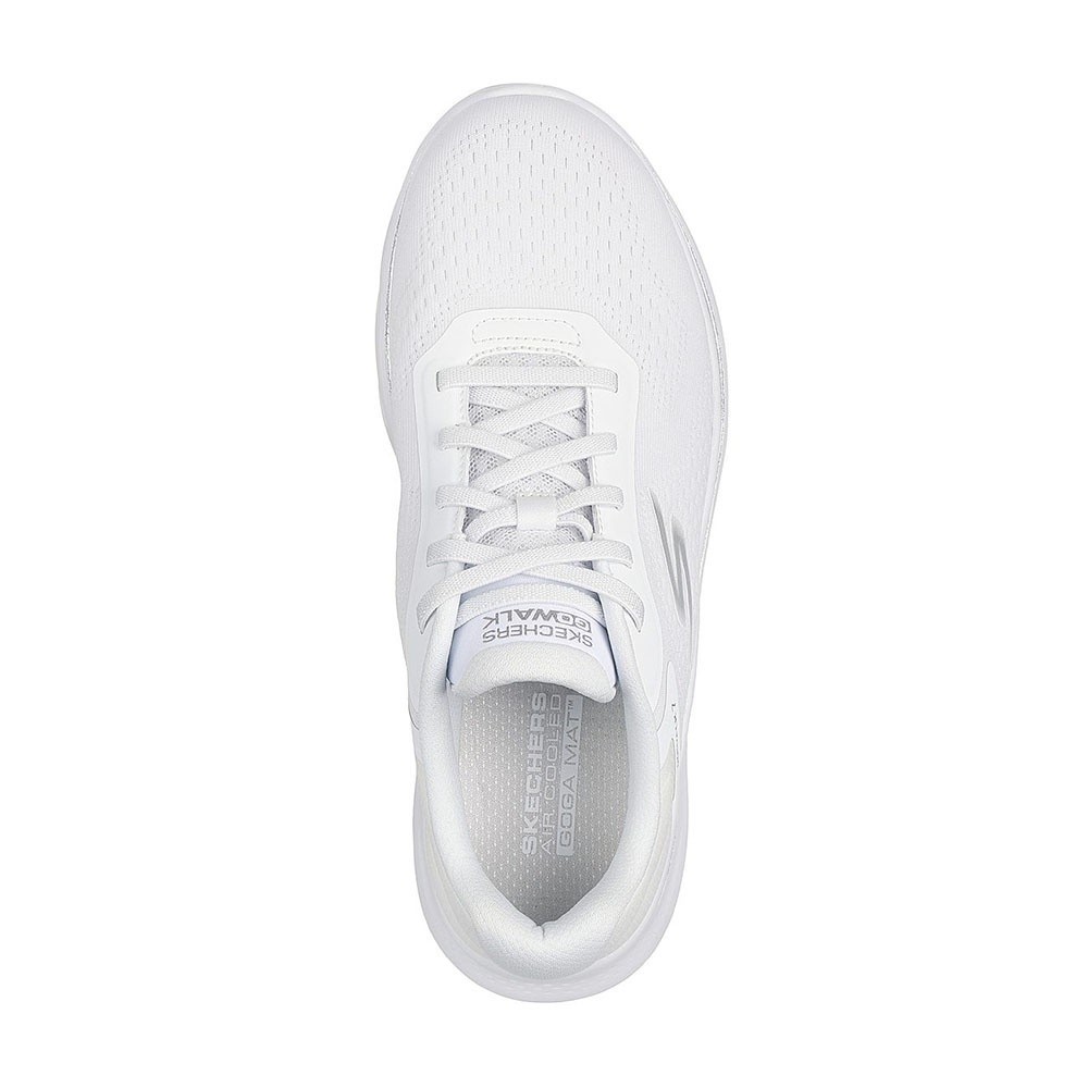 Skechers สเก็ตเชอร์ส รองเท้าผู้หญิง Women GOwalk 7 GOwalk Shoes - 125215-WHT - Air-Cooled Goga Mat