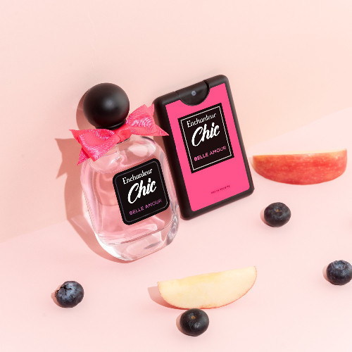 ใหม่! น้ำหอมสุดชิค เอนแชนทอร์ ชิค เบลล์ อะมัวร์ หอมน่ากอด Enchanteur EDT Chic Belle Amour 50 ml. + 1