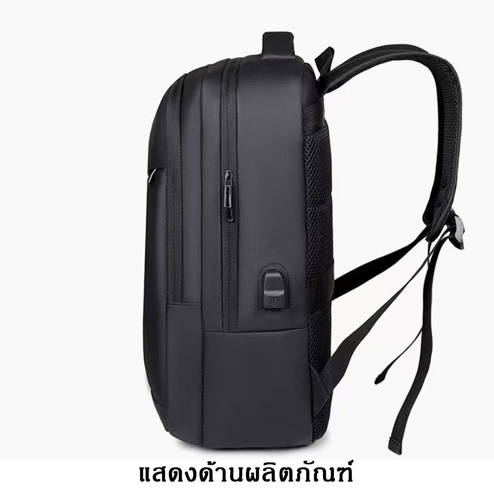 แฟชั่นใหม่ผู้ชายคู่ไหล่กระเป๋าคอมพิวเตอร์กระเป๋านักเรียนเดินทางพักผ่อนความจุขนาดใหญ่ธุรกิจกระเป๋าสะพายคู่
