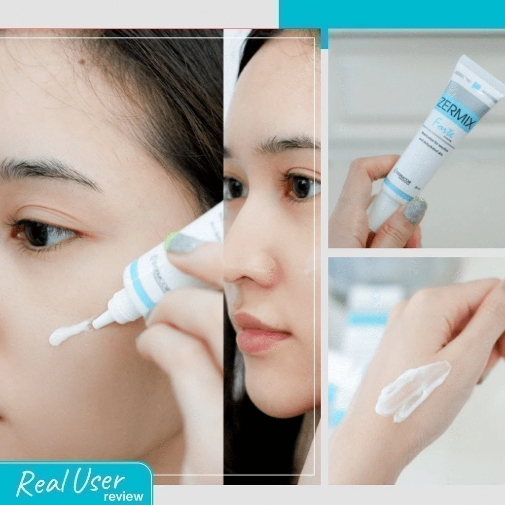 ZERMIX Forte Cream 20ml. ครีม มอยส์เจอไรเซอร์ บำรุงผิวหน้า สำหรับผิวมีรอยแดง ผิวแพ้ง่าย (สกินแคร์ รอยแดงจาง) thumbnail 9