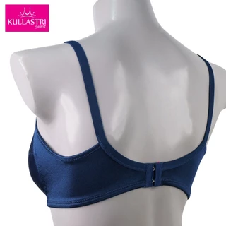 Kullastri เสื้อชั้นใน KB3711 ไร้โครงเกรด A ของแท้ ไม่ซับฟองน้ำ ไม่โป๊ะ เก็บทรงรอบเต้า แต่งเต้าบนด้วยลูกไม้ /กุลสตรี
