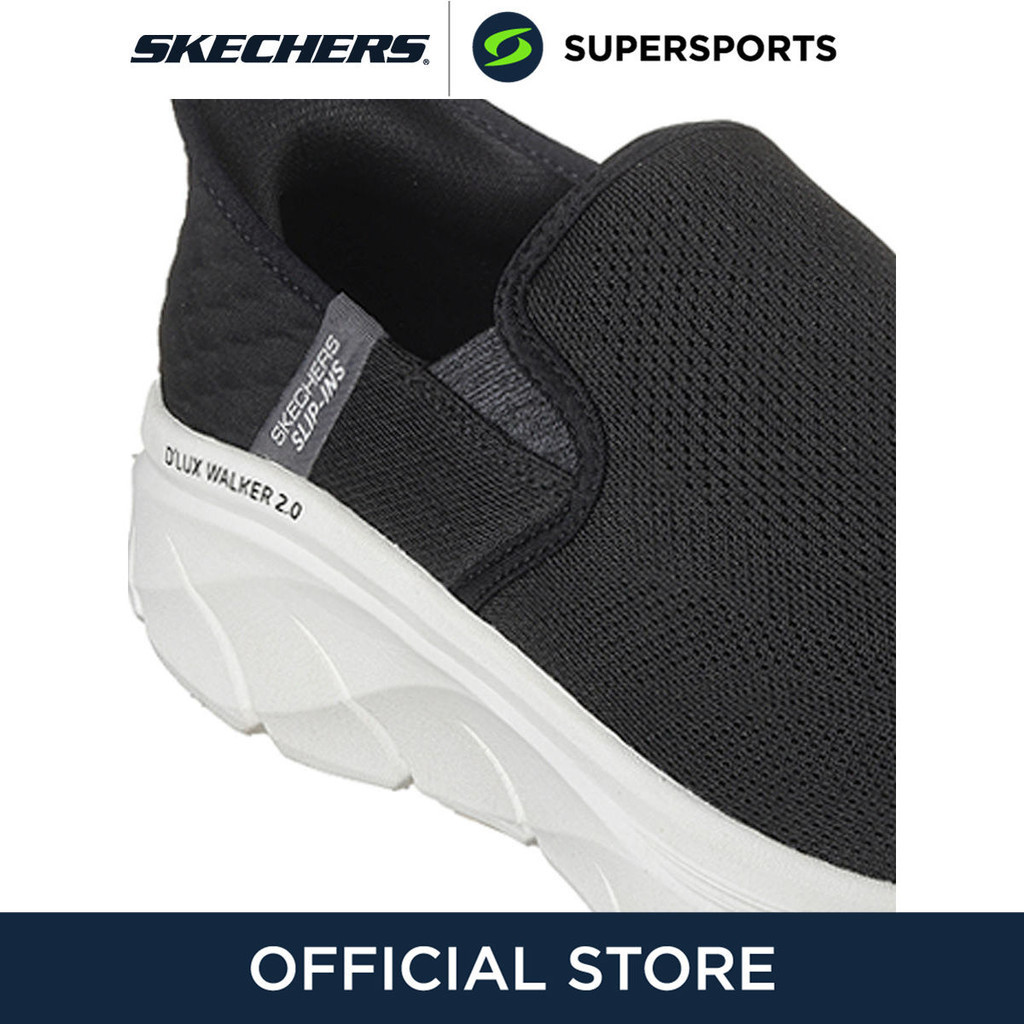 SKECHERS Slip-ins® Relaxed Fit®: D'Lux Walker® 2.0 - Reeler รองเท้าลำลองผู้ชาย