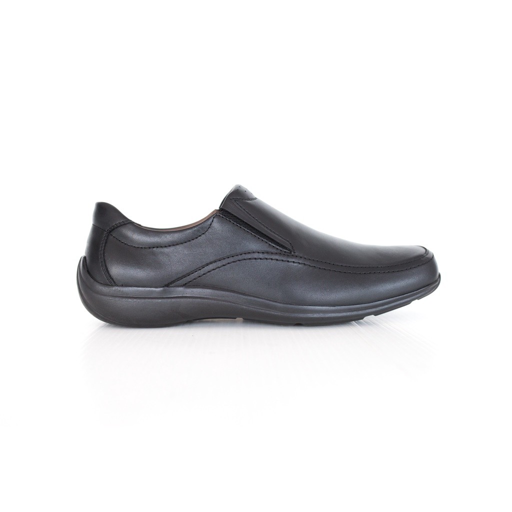 HEAVY SHOES รองเท้าหนังแท้  VB6243 BK