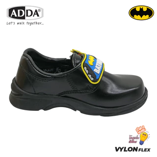 ADDA รองเท้านักเรียนเด็กผู้ชาย ลาย Batman รุ่น 41A20 มีไฟกระพริบ (ไซส์ 25 - 35 )