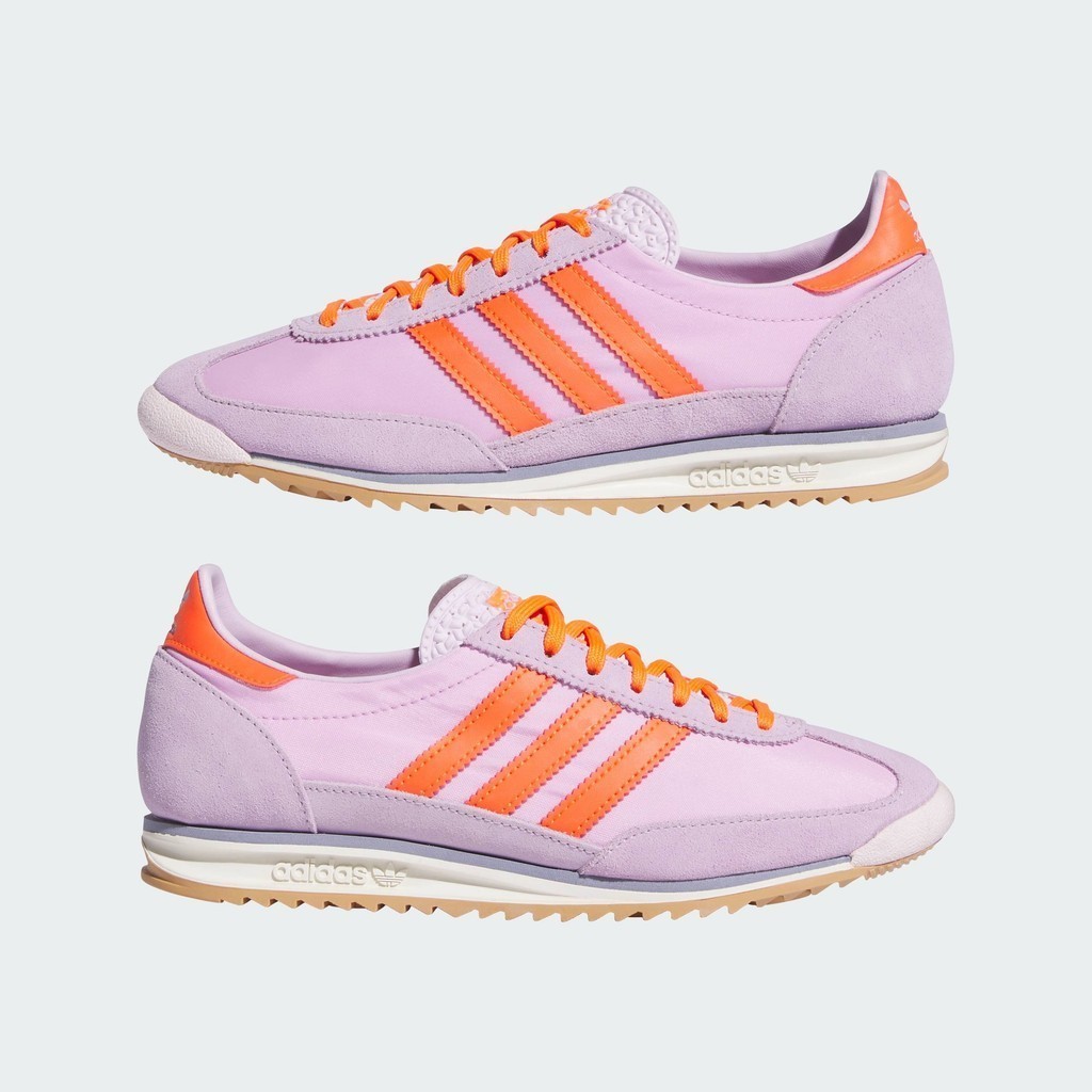 adidas ไลฟ์สไตล์ รองเท้า SL 72 OG ผู้หญิง สีม่วง JH7396 ราคา ถูกที่สุด ดีลบีเคเค แกลเลอรีภาพที่ 8