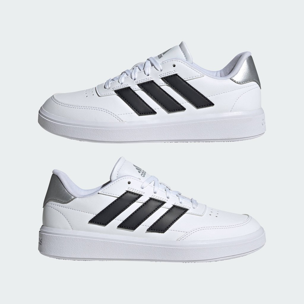 adidas เทนนิส & ไลฟ์สไตล์ รองเท้า Courtblock ผู้หญิง สีขาว IF6493 - รูปที่ 6