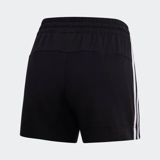 adidas ไลฟ์สไตล์ กางเกงขาสั้น Essentials 3-Stripes ผู้หญิง สีดำ DP2405
