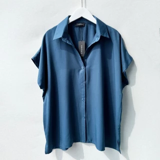 Chewa Air Dry Shirt - เสื้อเชิ้ต แขนล้ำ ผ้าแอร์ - 8202