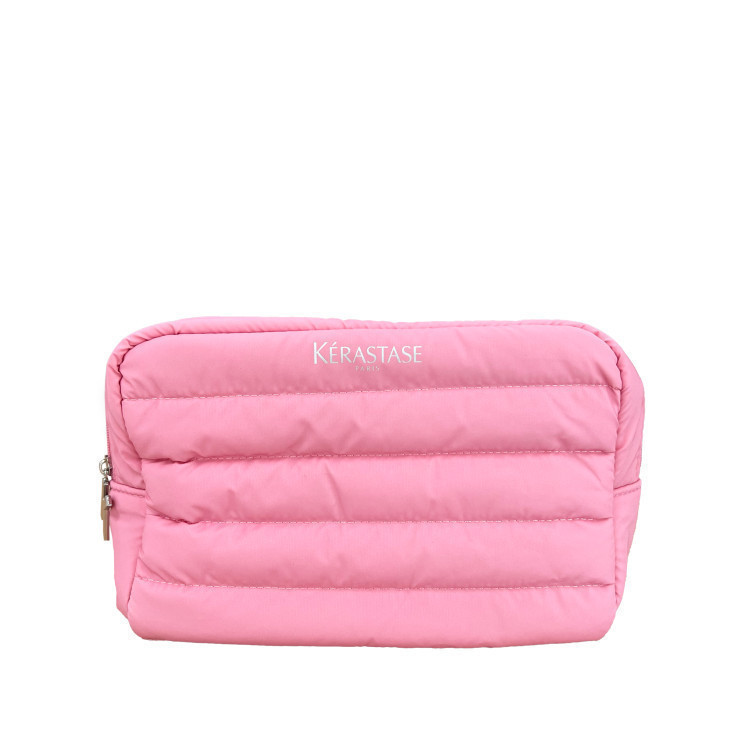 [สินค้าสมนาคุณงดจำหน่าย] Kerastase Pink Fluffy Pouch 2025 Limited Edition