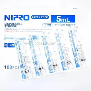 ไซริงค์ Syringe Nipro นิโปร กระบอกให้อาหาร LUER SLIP (1 แพ็ค 10 ชิ้น )