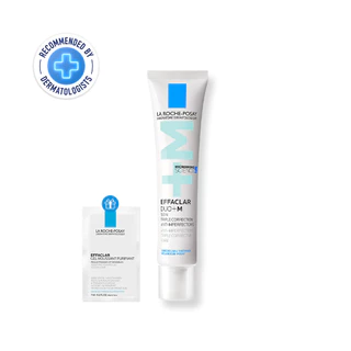 [ฟรี 1 ชิ้น] ลา โรช-โพเซย์ La Roche-Posay Effaclar DUO+M มอยซ์เจอไรเซอร์บำรุงผิวเป็นสิว 40ml + ของแถม Foaming Gel 7ml