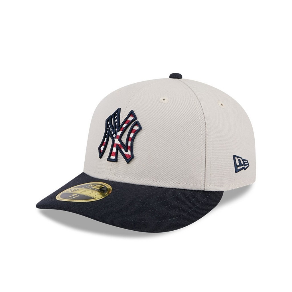 New Era หมวกรุ่น New York Yankees MLB 4th July Navy 59FIFTY Low Profile Cap