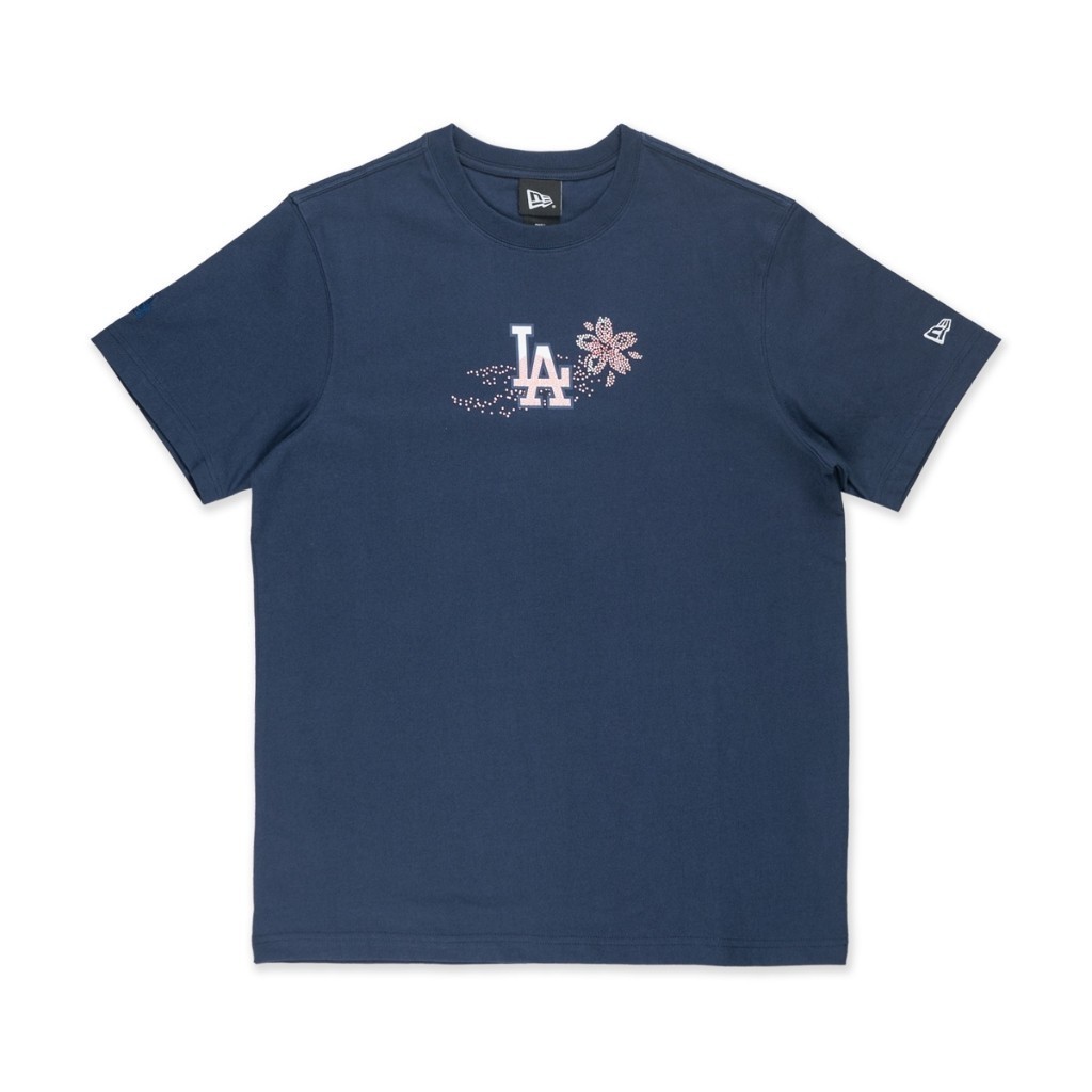 New Era เสื้อยืดแขนสั้นรุ่น Los Angeles Dodgers Floral Oceanside Blue Short Sleeve T-Shirt