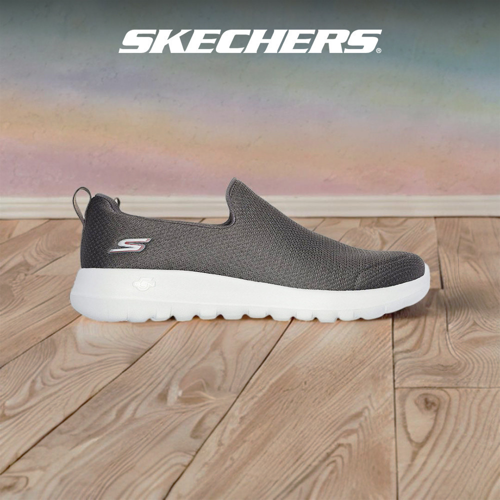 Skechers สเก็ตเชอร์ส รองเท้าผู้ชาย Men GOwalk Max Walking Shoes - 216236-CHAR Air Cooled Goga Mat