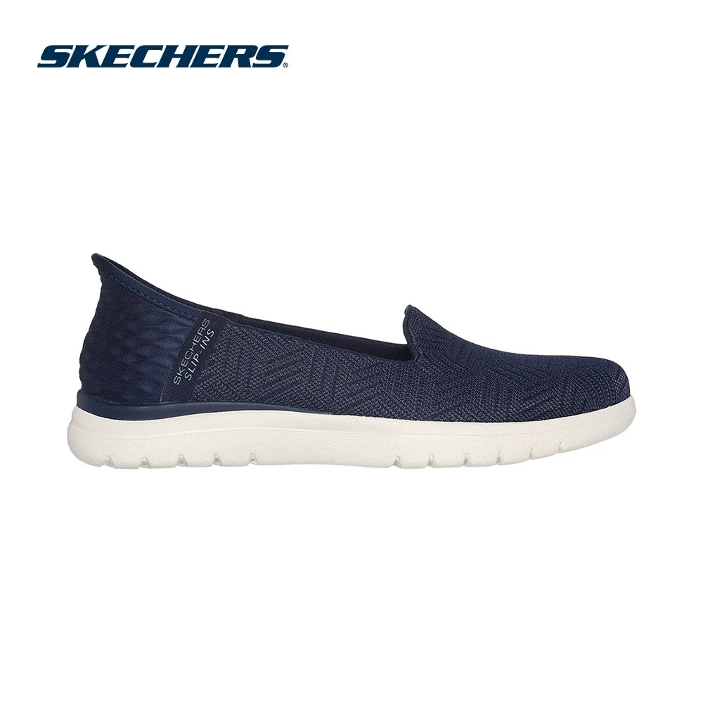 Skechers สเก็ตเชอร์ส รองเท้าผู้หญิง Women Slip-ins On-The-GO Flex Clover Walking Shoes - 138182-NVW