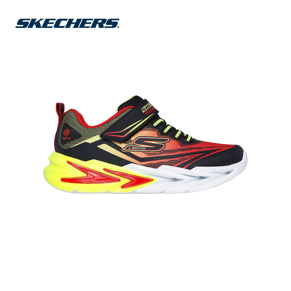 Skechers สเก็ตเชอร์ส รองเท้าเด็กผู้ชาย Boys S Lights Flex-Glow Ultra Shoes - 400