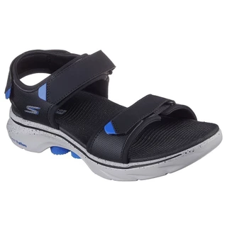 Skechers สเก็ตเชอร์ส รองเท้าแตะผู้ชาย Men On-The-Go GOwalk 7 Sandal Carson Walking Sandals - 229295-BKBL