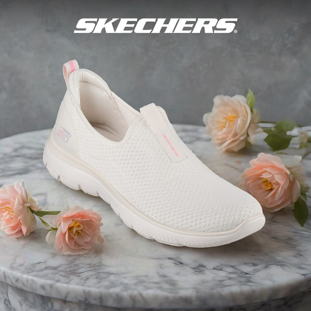 Skechers สเก็ตเชอร์ส รองเท้าผู้หญิง Women Summits Sport Shoes - 150270-NAT - Memory Foam