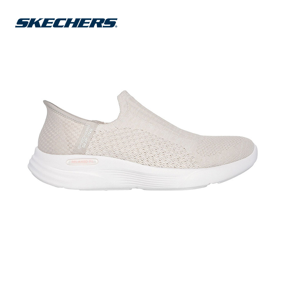 Skechers สเก็ตเชอร์ส รองเท้าผู้หญิง Women Relaxed Fit Sport Sport Shoes – 150354-NAT – Air-Cooled Memory Foam