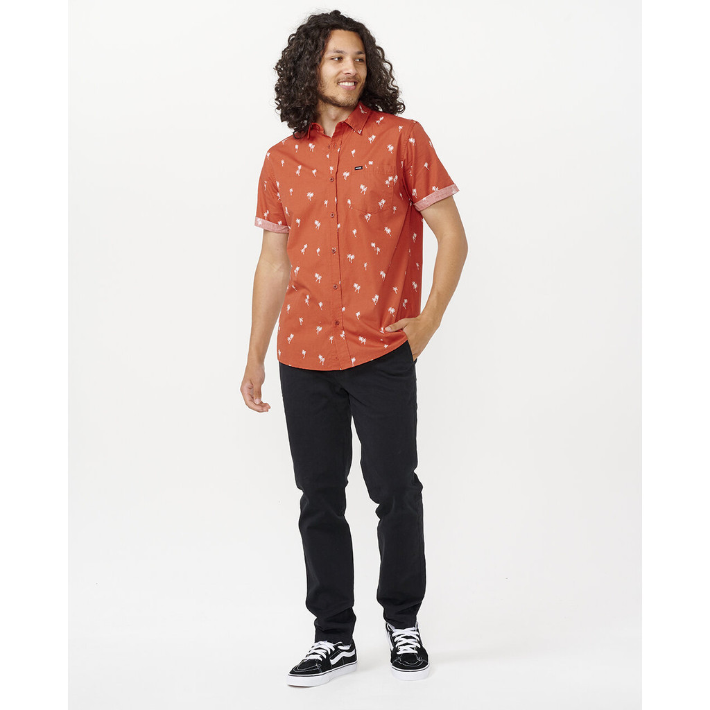 RIPCURL เสื้อฮาวาย 00EMSH PARADISE PALMS S/S SHIRT S24 — صورة 4