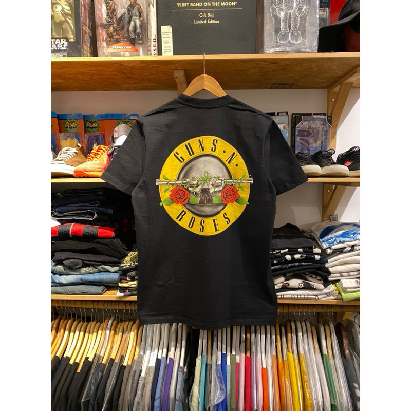 STA.STA.T-shirts （🚚 จัดส่งแปดชั่วโมง🚚 ） fashion brand GUNS N ROSES - PERKINS PALACE 1987 TSHIRT BLAC
