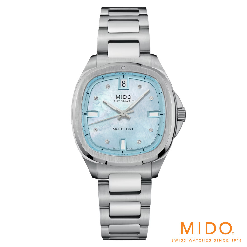 MIDO Multifort TV 35 M049.307.11.136.00 Blue mother-of-pearl WOMEN WATCH