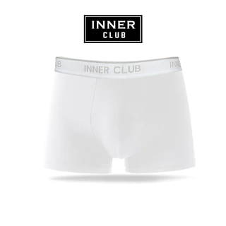 INNERCLUB บ๊อกเซอร์ชาย รุ่นAir Active V.2 กระชับเป้า ไม่เข้าวิน แพค 3 ตัว สีขาว กางเกงในชาย Boxer