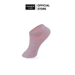 INNERCLUB ถุงเท้าข้อสั้น รุ่นBasic Girl สีสันสดใส ดีไซน์มินิมอล แพค 6 คู่ ถุงเท้าใส่สบาย ถุงเท้าข้อสั้น Sock
