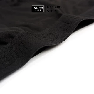 INNERCLUB บ๊อกเซอร์ชาย รุ่นAir Active กระชับเป้า ไม่เข้าวิน แพค 3 ตัว สีดำล้วน กางเกงในชาย Boxer