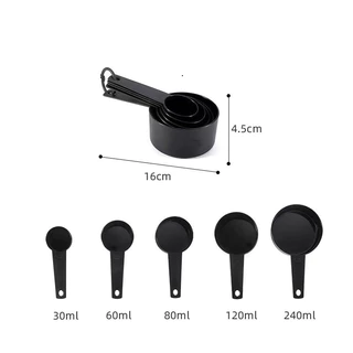 😊 ช้อนตวง 1ชุด10 ชิ้น ช้อนตวงพลาสติก Food Grade ช้อนตวงอาหาร Baking Measuring Spoon XW4Z