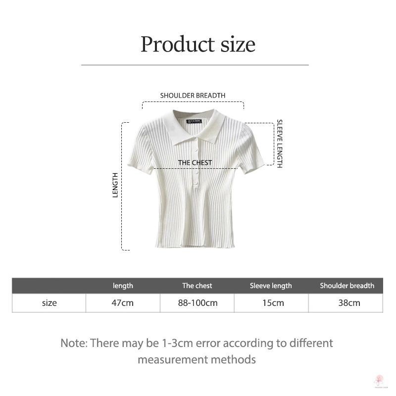 คอโปโลเร่ร่อนเกาหลีปกสั้นท็อปส์ VIDO