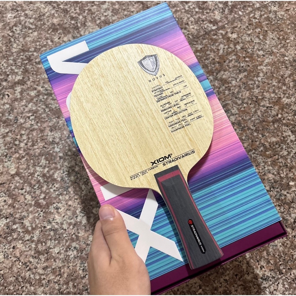 ไม้ปิงปอง Xiom Stradivarius รุ่นเก่า มือ1 แท้100% (preorder) ด้ามลายนี้เลิกผลิต