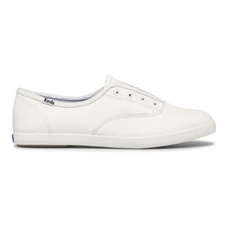 KEDS รองเท้าผ้าใบหนัง แบบสวม รุ่น CHILLAX LEATHER สีขาว ( WH65518 )