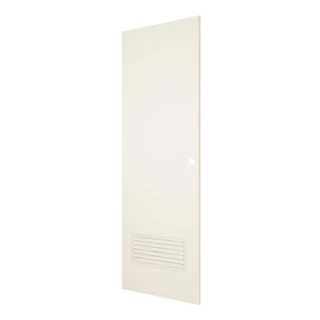 AZLE ประตูห้องน้ำ PVC AZ-2 เกล็ดล่าง UV มอก.70X200 ซม. สีครีม จัดส่งโดย HomePro