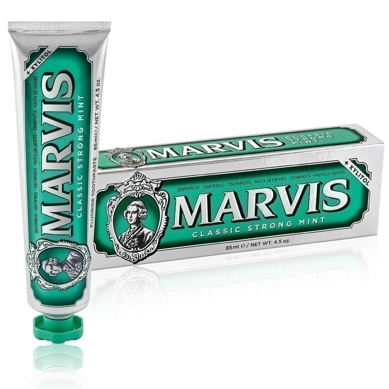 MARVIS มาร์วิสยาสีฟันคลาสสิคสตรองมิ้นท์ 85มล. [8004395111701]