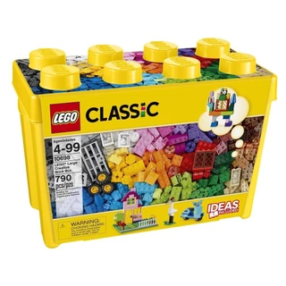 LEGO Classic 10698 Large Creative Brick Box (790pcs.), Building Blocks, Kids Toy
