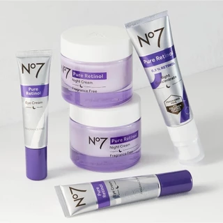 No7 Pure Retinol 0.3% Retinol Night Concentrate Serum 30 ML. นัมเบอร์เซเว่น เรตินอล 0.3% เซรั่ม 30 มล.