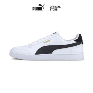 PUMA BASICS - รองเท้าออกกำลัง PUMA Shuffle สีขาว - 30966803