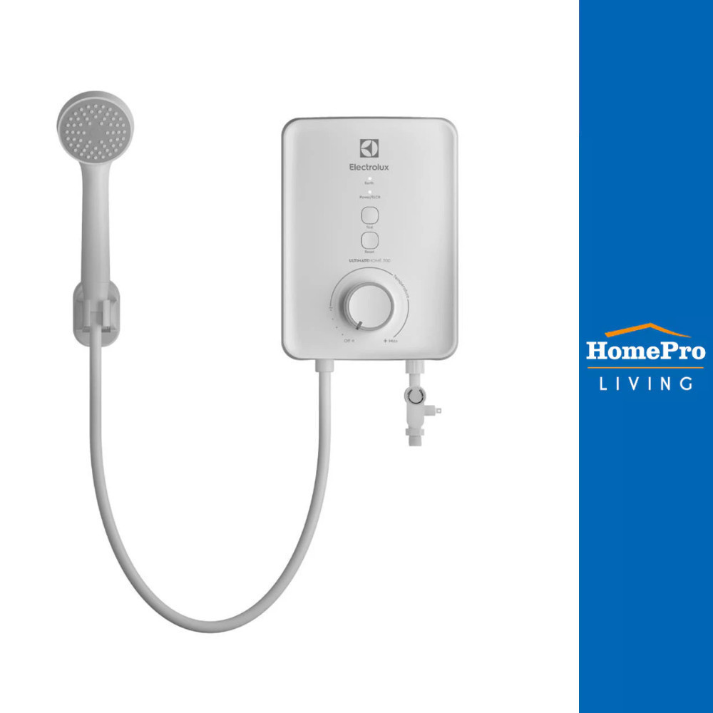 ELECTROLUX เครื่องทำน้ำอุ่น EWE351PX-DWX5 3500 วัตต์ สีขาว จัดส่งโดย HomePro