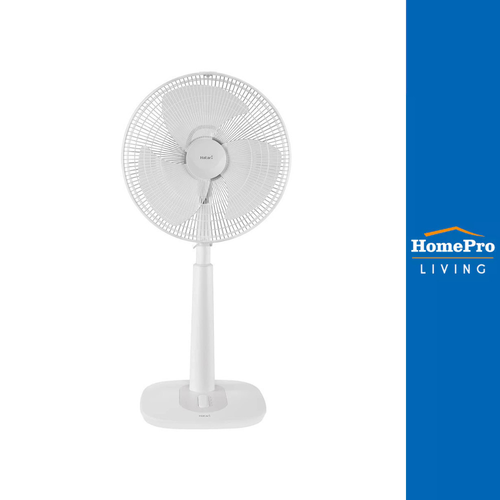 HATARI พัดลมสไลด์ 16 นิ้ว S16M1 สีขาว จัดส่งโดย HomePro