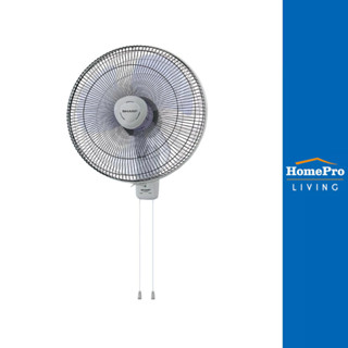 SHARP พัดลมติดผนัง 16 นิ้ว PJ-SL-WA163CG สีเทา จัดส่งโดย Hom…