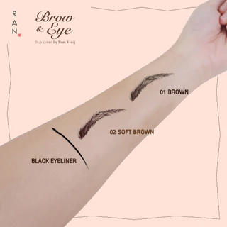 RAN Brow and Eye Duo Liner by Pom Vinij